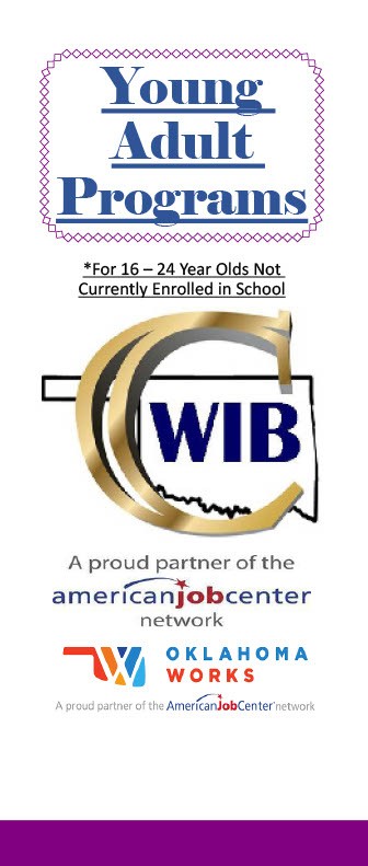 Young Adult Program Brochure front.